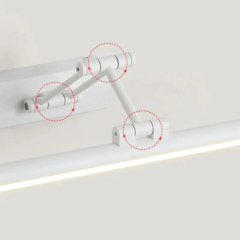 Lampă de perete LED modernă liniară pentru oglindă de baie Norexil